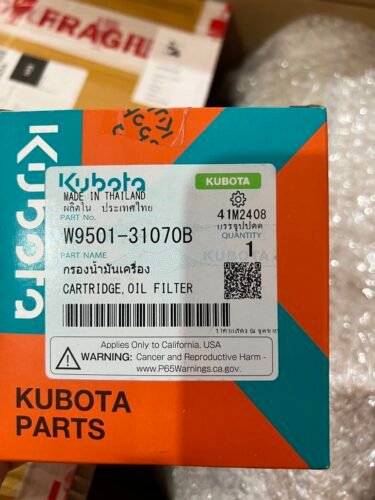 กรองน้ำมันเครื่อง รถแทรกเตอร์คูโบต้า รุ่น L3608, L4018, L4508, L4708, L5018, M6040 , W9501-31070B photo review