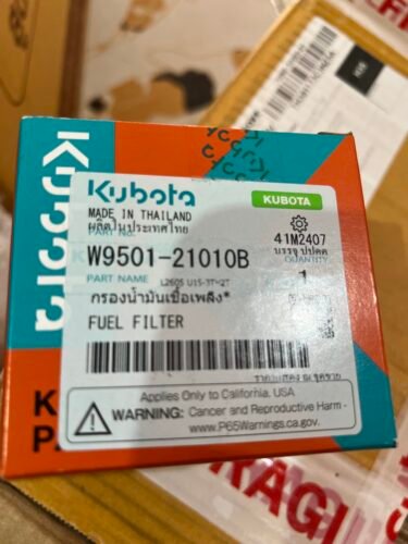 กรองน้ำมันเชื้อเพลิง รถแทรกเตอร์คูโบต้า รุ่น L3608, L4018, L4508, L4708, L5018, M6040 W9501-21010B photo review